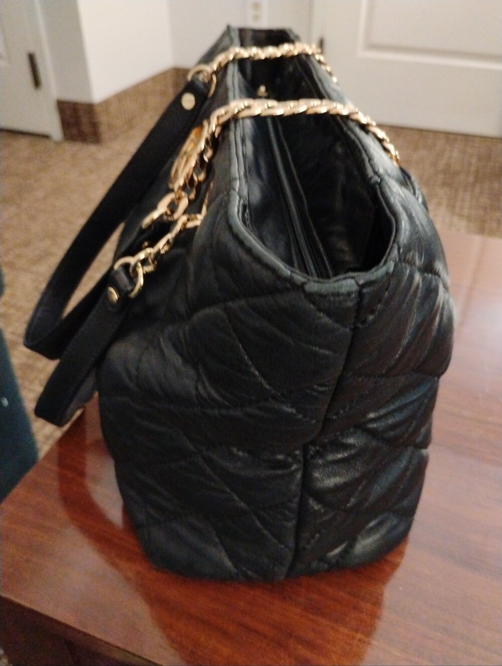 Michael Kors Quilted Handbag - Picture 5 of 11